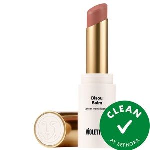 Violette FR Bisou Balm Sheer Matte Lipstick in shade Calisson